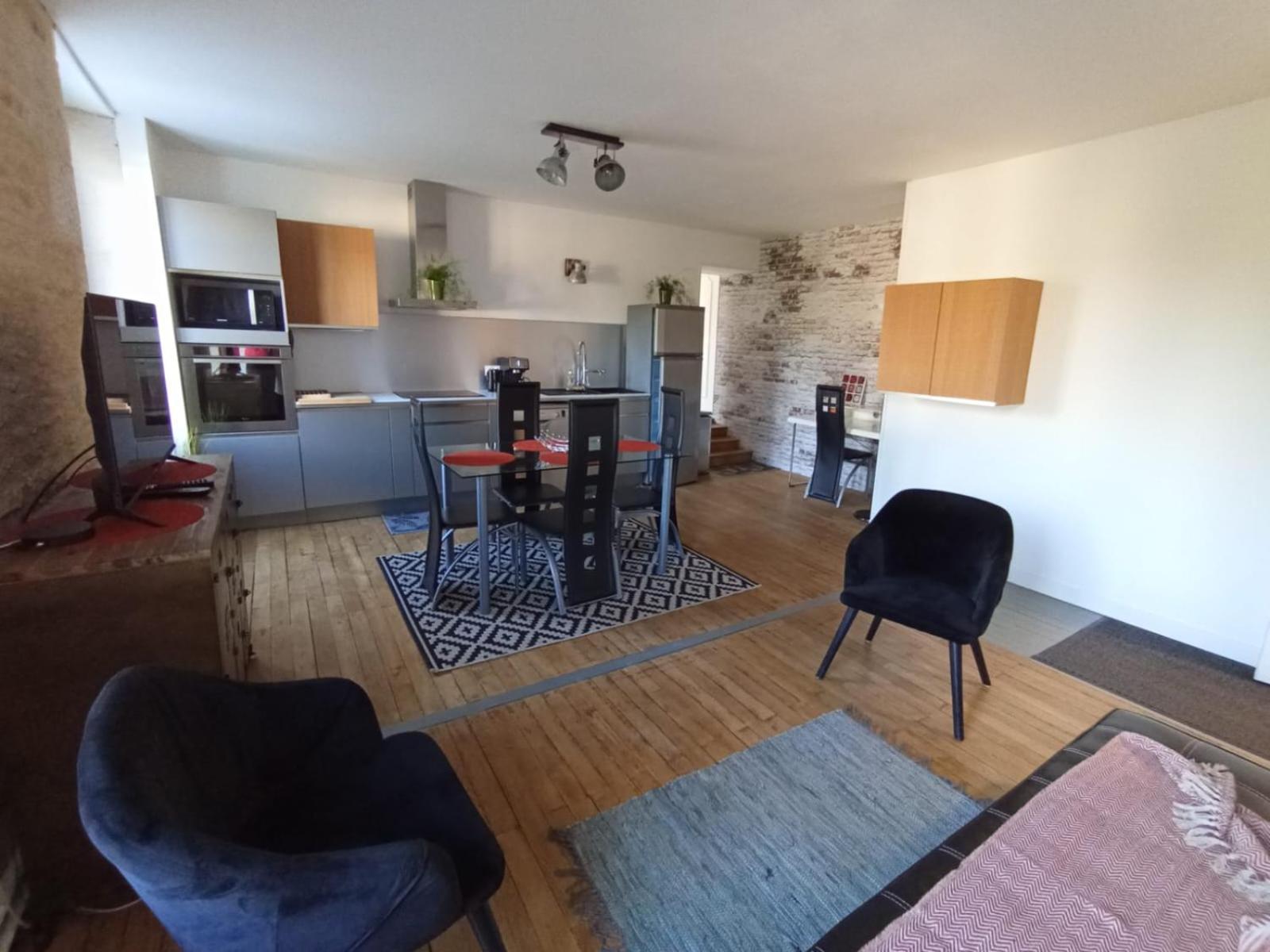 Apartamento Au Bord De L'Eau Coulon Exterior foto